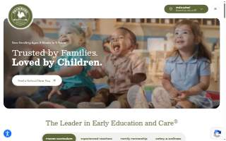 Primrose School at The Park website