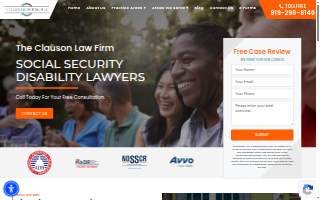 The Clauson Law Firm, PLLC website