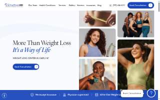 Total HealthcareMD of Morrisville website