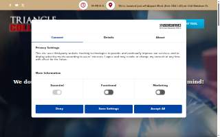 Triangle Collision website