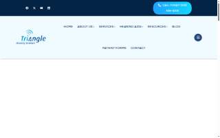 Triangle Hearing Services, P.A. of Cary website
