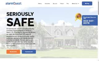 AlarmQuest website