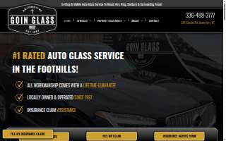 Goin Glass website