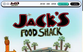 Jack's Food Shack website