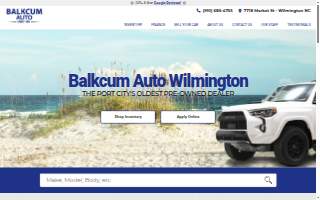 Balkcum Auto website