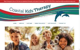 Coastal Kids Therapy PLLC website