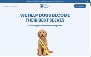 Dog Training Elite Wilmington website