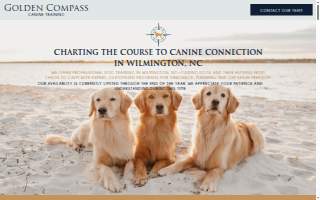 Golden Compass Canine Training website
