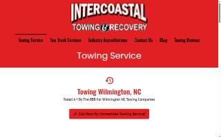 Intercoastal Towing & Recovery of Murraysville website