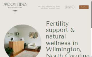 Moon Tides Acupuncture website