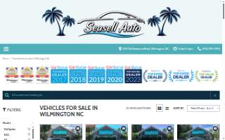 Seasell Auto website