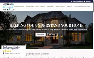 Southeastern Carolina Property Inspections of Murraysville website