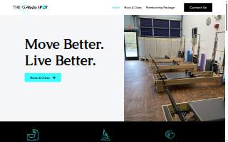 The Pilates Spot LLC website