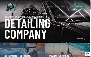 Top Shelf Detailing NC website
