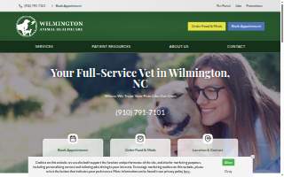 Wilmington Animal Healthcare Veterinary Hospital of Murraysville website