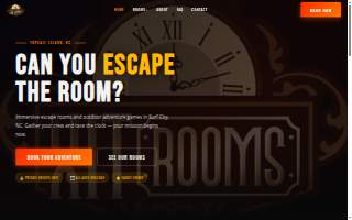 XIT Rooms - Escape Game Room & Family Amusement Center website