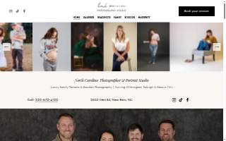 Brad Poirier Photography & Studio website