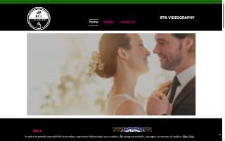BTA Videography website