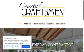 Coastal Craftsmen LLC website