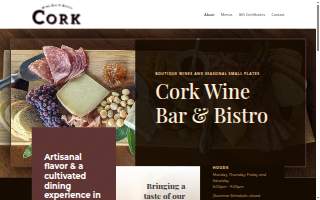 Cork Wine Bar & Bistro website