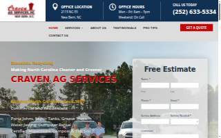 Craven Ag Services, Inc. website