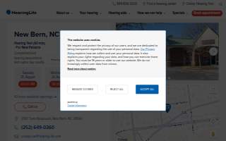 HearingLife of New Bern NC website
