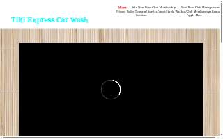 Tiki Express Car Wash website