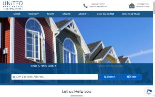 United Real Estate Coastal Rivers website