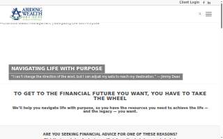 ABIDING WEALTH ADVISORS, LLC - Pinehurst, NC Branch Office website