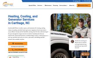 Carolina Air website