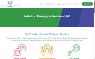 HealthPRO Pediatrics Pinehurst website