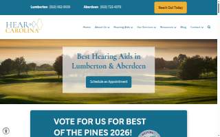 Hear Carolina of Pinehurst website