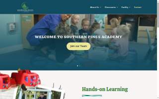 Southern Pines Academy of Pinehurst website