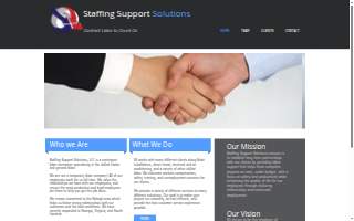 Staffing Support Solutions of Pinehurst website