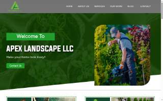 Apex Landscape LLC website
