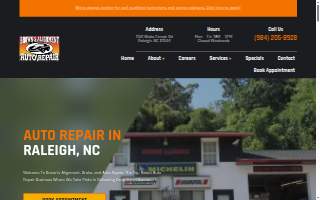 Brown's Alignment, Brake, and Auto Repair website