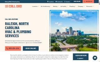 Call Dad of Raleigh website