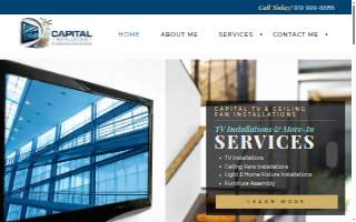 Capital Installations website