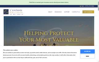 Chapman Insurance Agency, Inc. website