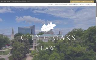 City of Oaks Law website