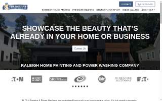 CLH Painting & Power Washing website