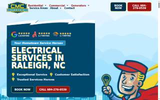 CMC Electrical & Generator Repair website