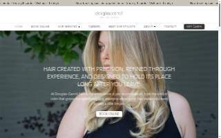 Douglas Carroll Salon, Spa and Boutique website