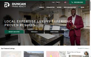 Duncan Prime Realty at Compass - Raleigh NC website