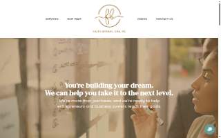 Faith Bynum, CPA, PC website