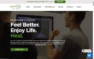 Greenway Health Center website