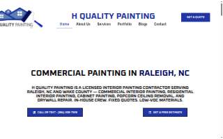H Quality Painting website