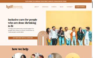 Half Moon Mental Health and Wellness, PLLC website