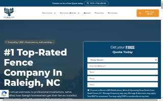 Hawk Fences of Raleigh website
