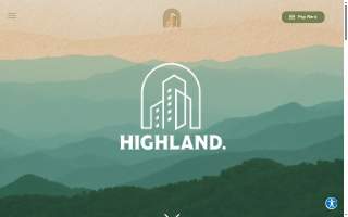 Highland Property Management website